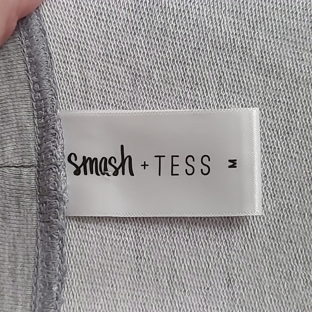Smash + Tess Light Gray Long Sleeve Dress - Picture 5 of 5